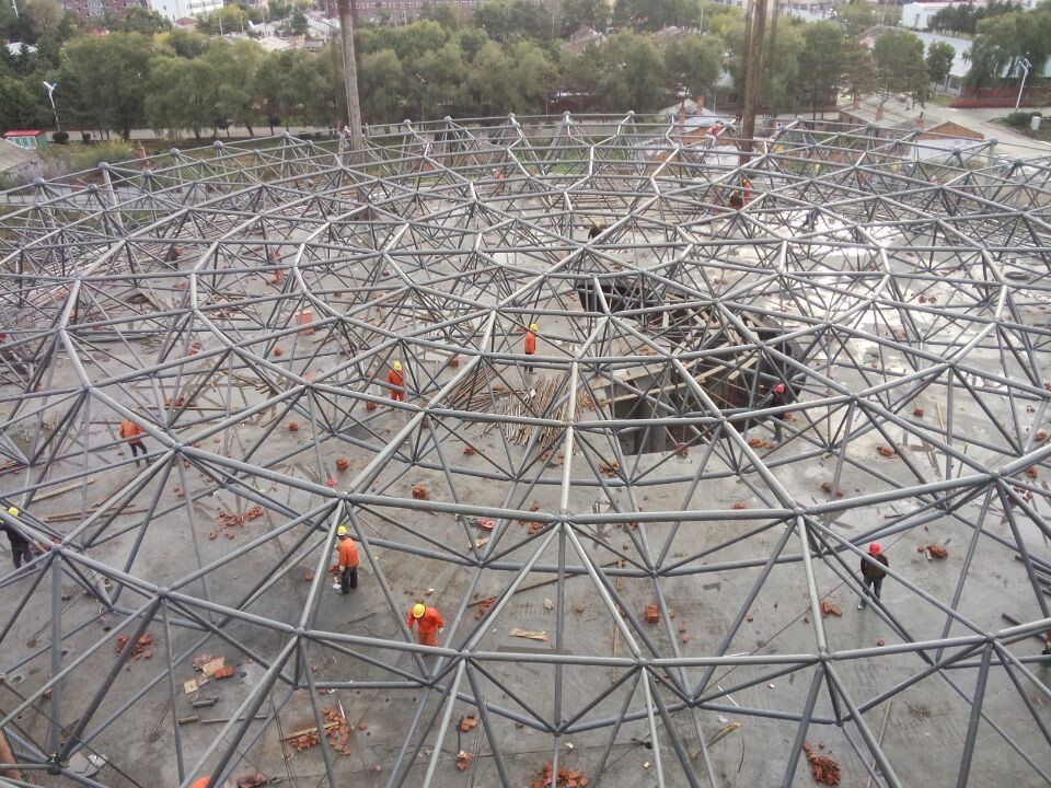 砀山全民健身中心网架